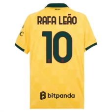 AC Milan Rafa Leão 10 Kolmas Pelipaita 2025-26 Jalkapallo Pelipaidat Peliasut
