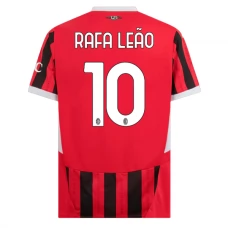 AC Milan Rafa Leão 10 Kotipelipaita 2024-25 Jalkapallo Pelipaidat Peliasut