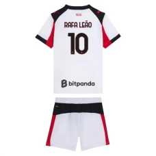 AC Milan Rafa Leão 10 Lasten Vieraspelipaita 2025-26 Jalkapallo Pelipaidat Peliasut