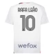 AC Milan Rafa Leão 10 Vieraspelipaita 2023-24 Jalkapallo Pelipaidat Peliasut