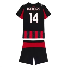AC Milan Reijnders 14 Lasten Kotipelipaita 2025-26 Jalkapallo Pelipaidat Peliasut