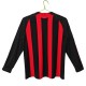 AC Milan Retro Kotipaita 2008-09 Pelipaita Long Sleeve