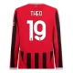 AC Milan Theo 19 Kotipelipaita 2024-25 Jalkapallo Pelipaidat Peliasut(L/S)