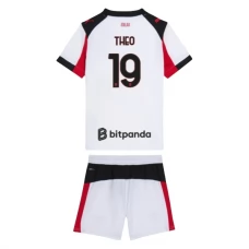 AC Milan Theo 19 Lasten Vieraspelipaita 2025-26 Jalkapallo Pelipaidat Peliasut