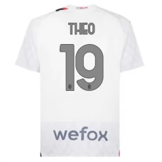 AC Milan Theo 19 Vieraspelipaita 2023-24 Jalkapallo Pelipaidat Peliasut