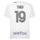AC Milan Theo 19 Vieraspelipaita 2023-24 Jalkapallo Pelipaidat Peliasut