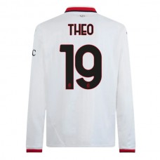 AC Milan Theo 19 Vieraspelipaita 2024-25 Jalkapallo Pelipaidat Peliasut(L/S)