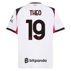 AC Milan Theo 19 Vieraspelipaita 2025-26 Jalkapallo Pelipaidat Peliasut