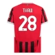 AC Milan Thiaw 28 Kotipelipaita 2024-25 Jalkapallo Pelipaidat Peliasut