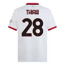 AC Milan Thiaw 28 Vieraspelipaita 2024-25 Jalkapallo Pelipaidat Peliasut