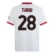 AC Milan Thiaw 28 Vieraspelipaita 2024-25 Jalkapallo Pelipaidat Peliasut