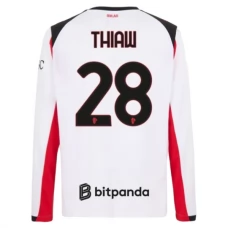 AC Milan Thiaw 28 Vieraspelipaita 2025-26 Jalkapallo Pelipaidat Peliasut(L/S)