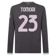 AC Milan Tomori 23 Kolmas Pelipaita 2024-25 Jalkapallo Pelipaidat Peliasut(L/S)