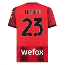 AC Milan Tomori 23 Kotipelipaita 2023-24 Jalkapallo Pelipaidat Peliasut