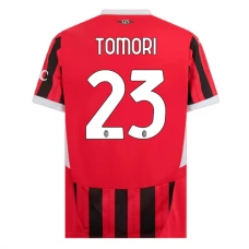 AC Milan Tomori 23 Kotipelipaita 2024-25 Jalkapallo Pelipaidat Peliasut