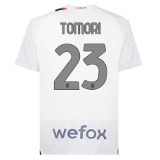 AC Milan Tomori 23 Vieraspelipaita 2023-24 Jalkapallo Pelipaidat Peliasut