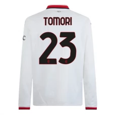 AC Milan Tomori 23 Vieraspelipaita 2024-25 Jalkapallo Pelipaidat Peliasut(L/S)
