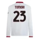 AC Milan Tomori 23 Vieraspelipaita 2024-25 Jalkapallo Pelipaidat Peliasut(L/S)