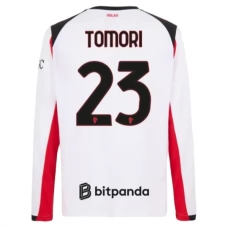 AC Milan Tomori 23 Vieraspelipaita 2025-26 Jalkapallo Pelipaidat Peliasut(L/S)