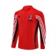 AC Milan Treeni Collegepaita 2003-04 - 1-4 Zip Retro Punainen