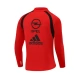 AC Milan Treeni Collegepaita 2003-04 - 1-4 Zip Retro Punainen