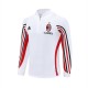 AC Milan Treeni Collegepaita 2003-04 - 1-4 Zip Retro Valkoinen