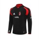 AC Milan Treeni Collegepaita 2004-05 - 1-4 Zip Retro Musta