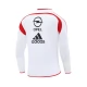 AC Milan Treeni Collegepaita 2004-05 - 1-4 Zip Retro Valkoinen