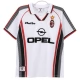 AC Milan Vieraspelipaita Retro 1997-98 Jalkapallo Pelipaidat Peliasut