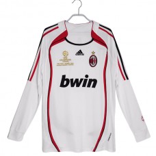AC Milan Vieraspelipaita Retro 2006-07 Jalkapallo Pelipaidat Peliasut(L/S)