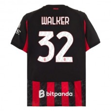 AC Milan Walker 32 Kotipelipaita 2025-26 Jalkapallo Pelipaidat Peliasut