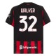 AC Milan Walker 32 Kotipelipaita 2025-26 Jalkapallo Pelipaidat Peliasut