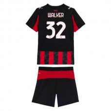 AC Milan Walker 32 Lasten Kotipelipaita 2025-26 Jalkapallo Pelipaidat Peliasut