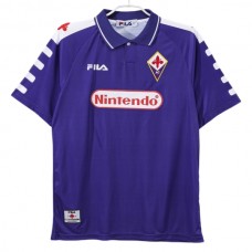 ACF Fiorentina Kotipelipaita Retro 1998-99 Jalkapallo Pelipaidat Peliasut