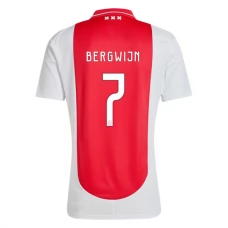 AFC Ajax Bergwijn 7 Kotipelipaita 2024-25 Jalkapallo Pelipaidat Peliasut