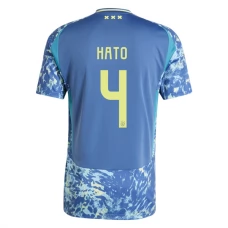 AFC Ajax Hato 4 Vieraspelipaita 2024-25 Jalkapallo Pelipaidat Peliasut