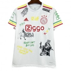 AFC Ajax Kotipelipaita Special Edition Bob Marley 2025-26 Jalkapallo Pelipaidat Peliasut
