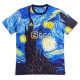 AFC Ajax Kotipelipaita Van Gogh The Starry Night Edition 2023-24 Jalkapallo Pelipaidat Peliasut