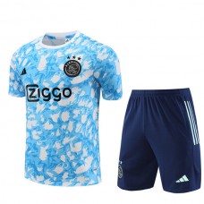 AFC Ajax Lasten Treenipaita Suits 2023-24 - Shorts Sininen Camouflage