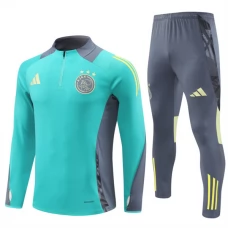 AFC Ajax Lasten Verryttelypuku 2024-25 - 1-4 Zip Vihreä