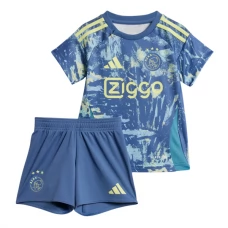 AFC Ajax Lasten Vieraspelipaita 2024-25 Jalkapallo Pelipaidat Peliasut