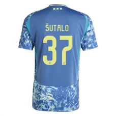 AFC Ajax Šutalo 37 Vieraspelipaita 2024-25 Jalkapallo Pelipaidat Peliasut
