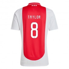 AFC Ajax Taylor 8 Kotipelipaita 2024-25 Jalkapallo Pelipaidat Peliasut