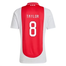 AFC Ajax Taylor 8 Kotipelipaita 2024-25 Jalkapallo Pelipaidat Peliasut