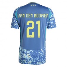 AFC Ajax Van Den Boomen 21 Vieraspelipaita 2024-25 Jalkapallo Pelipaidat Peliasut