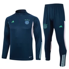 AFC Ajax Verryttelypuku 2023-24 - 1-4 Zip Sininen
