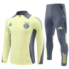 AFC Ajax Verryttelypuku 2024-25 - 1-4 Zip Keltainen