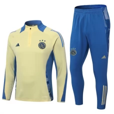 AFC Ajax Verryttelypuku 2024-25 - 1-4 Zip Keltainen