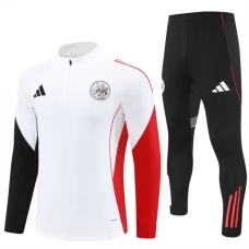 AFC Ajax Verryttelypuku 2025-26 - 1-4 Zip Valkoinen