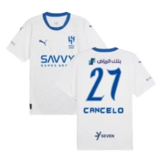 Al-Hilal SFC J.Cancelo 27 Vieraspelipaita 2024-25 Jalkapallo Pelipaidat Peliasut